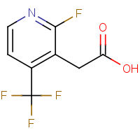 2-Fluoro-4-(trifluoromethyl)pyridine-3-acetic acid