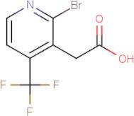 2-Bromo-4-(trifluoromethyl)pyridine-3-acetic acid