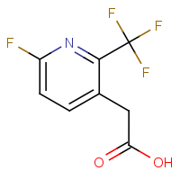 6-Fluoro-2-(trifluoromethyl)pyridine-3-acetic acid