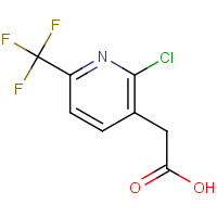 6-Chloro-2-(trifluoromethyl)pyridine-5-acetic acid