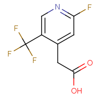 2-Fluoro-5-(trifluoromethyl)pyridine-4-acetic acid