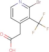 2-Bromo-3-(trifluoromethyl)pyridine-4-acetic acid