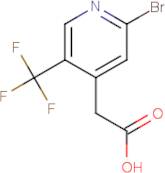 2-Bromo-5-(trifluoromethyl)pyridine-4-acetic acid