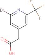 2-Bromo-6-(trifluoromethyl)pyridine-4-acetic acid