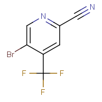 5-Bromo-2-cyano-4-(trifluoromethyl)pyridine