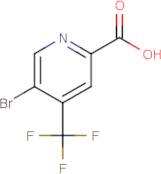 5-Bromo-4-(trifluoromethyl)pyridine-2-carboxylic acid