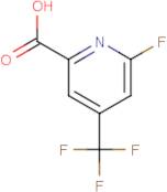 6-Fluoro-4-(trifluoromethyl)pyridine-2-carboxylic acid