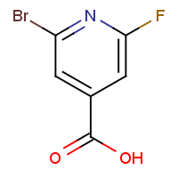 2-Bromo-6-fluoroisonicotinic acid