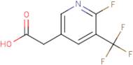 2-Fluoro-3-(Trifluoromethyl)pyridine-5-acetic acid