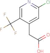 2-Chloro-5-(Trifluoromethyl)pyridine-4-acetic acid