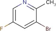 3-Bromo-5-fluoro-2-methylpyridine