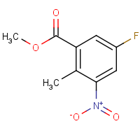 Methyl 5-fluoro-2-methyl-3-nitrobenzoate