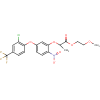 2-Methoxyethyl 2-{5-[2-chloro-4-(trifluoromethyl)phenoxy]-2-nitrophenoxy}propanoate