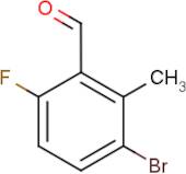 3-Bromo-6-fluoro-2-methylbenzaldehyde