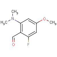 2-(Dimethylamino)-6-fluoro-4-methoxybenzaldehyde