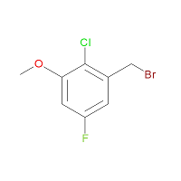 2-Chloro-5-fluoro-3-methoxybenzyl bromide