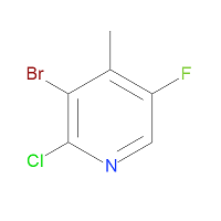 3-Bromo-2-chloro-5-fluoro-4-methylpyridine