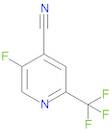 5-Fluoro-2-(trifluoromethyl)isonicotinonitrile