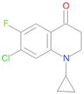 7-Chloro-1-cyclopropyl-6-fluoro-2,3-dihydroquinolin-4(1H)-one