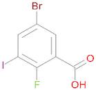 5-Bromo-2-fluoro-3-iodobenzoic acid