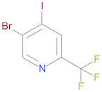 5-Bromo-4-iodo-2-(trifluoromethyl)pyridine