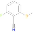 2-Fluoro-6-(methylthio)benzonitrile
