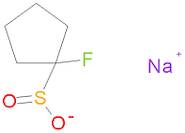 Sodium 1-fluorocyclopentanesulfinate