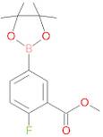 Methyl 2-fluoro-5-(4,4,5,5-tetramethyl-1,3,2-dioxaborolan-2-yl)benzoate