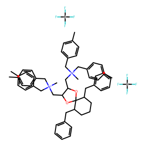 6,10-Dibenzyl-N,N'-dimethyl-N,N,N',N'-tetrakis(4-methylbenzyl)-1,4-dioxaspiro[4.5]decane-(2S,3S)-d…