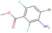 Methyl 3-amino-4-bromo-2,6-difluorobenzoate