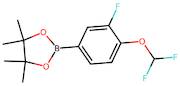 2-(4-(Difluoromethoxy)-3-fluorophenyl)-4,4,5,5-tetramethyl-1,3,2-dioxaborolane