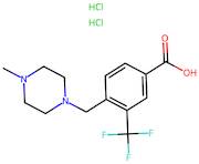 4-((4-Methylpiperazin-1-yl)methyl)-3-(trifluoromethyl)benzoic acid dihydrochloride