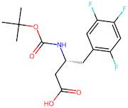 (3R)-3-[(1,1-Dimethylethoxycarbonyl)amino]-4-(2,4,5-trifluorophenyl)butanoic acid