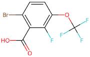 6-Bromo-2-fluoro-3-(trifluoromethoxy)benzoic acid