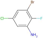 3-Bromo-5-chloro-2-fluoroaniline