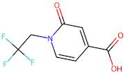 2-Oxo-1-(2,2,2-trifluoroethyl)-1,2-dihydropyridine-4-carboxylic acid