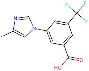 3-(4-Methyl-1h-imidazol-1-yl)-5-(trifluoromethyl)benzoic acid