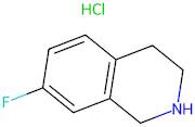 7-Fluoro-1,2,3,4-tetrahydroisoquinoline hydrochloride