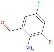 2-Amino-3-bromo-5-fluorobenzaldehyde