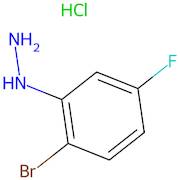 (2-Bromo-5-fluorophenyl)hydrazine hydrochloride