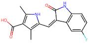 (Z)-5-((5-fluoro-2-oxoindolin-3-ylidene)methyl)-2,4-dimethyl-1H-pyrrole-3-carboxylic acid