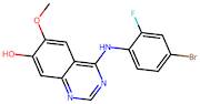 4-(4-Bromo-2-fluoroanilino)-7-hydroxy-6-methoxyquinazoline