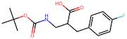 3-((tert-Butoxycarbonyl)amino)-2-(4-fluorobenzyl)propanoic acid