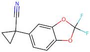 1-(2,2-Difluorobenzo[d][1,3]dioxol-5-yl)cyclopropanecarbonitrile