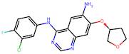 (S)-N4-(3-chloro-4-fluorophenyl)-7-(tetrahydrofuran-3-yloxy)quinazoline-4,6-diamine