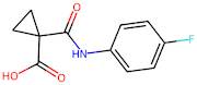 1-((4-Fluorophenyl)carbamoyl)cyclopropanecarboxylic acid