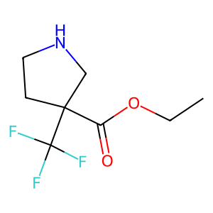 Ethyl 3-(trifluoromethyl)pyrrolidine-3-carboxylate