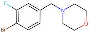 N-(4-Bromo-3-fluorobenzyl)morpholine