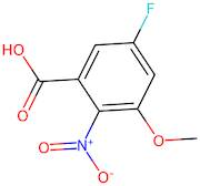 5-Fluoro-3-methoxy-2-nitrobenzoic acid