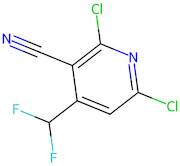 2,6-Dichloro-4-(difluoromethyl)nicotinonitrile